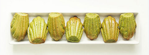 Madeleines au matcha Madeleines au matcha