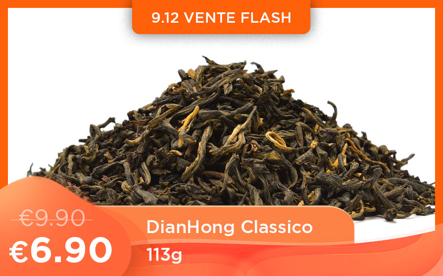 DianHong Classico : thé noir du Yunnan